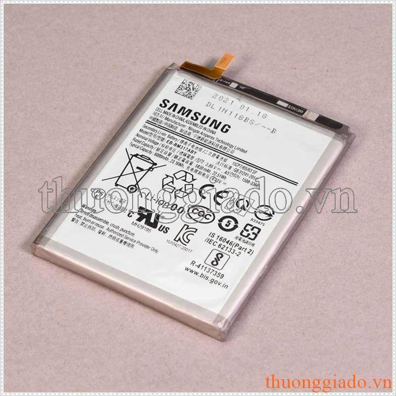 Thay pin Samsung Galaxy M31S EB-BM317ABY 3.86V 6000mAh 23.16Wh Secondary Li-ion Battery