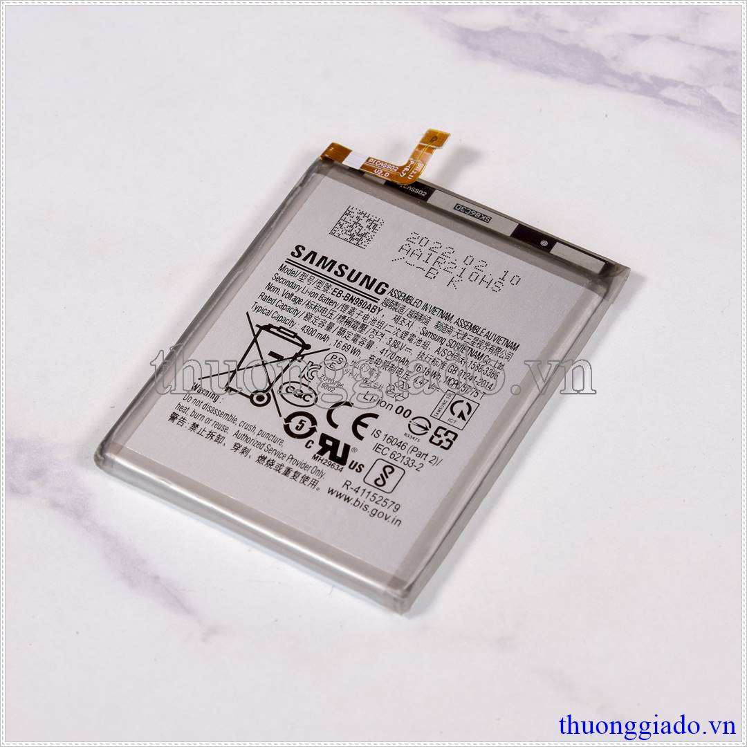 Thay pin Samsung Galaxy Note 20, Galaxy Note20