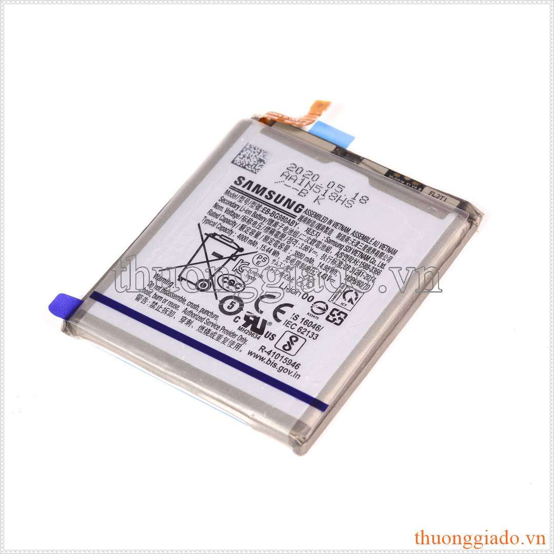 Thay pin Samsung Galaxy S20 EB-BG980ABY 4000mAh 15.44Wh