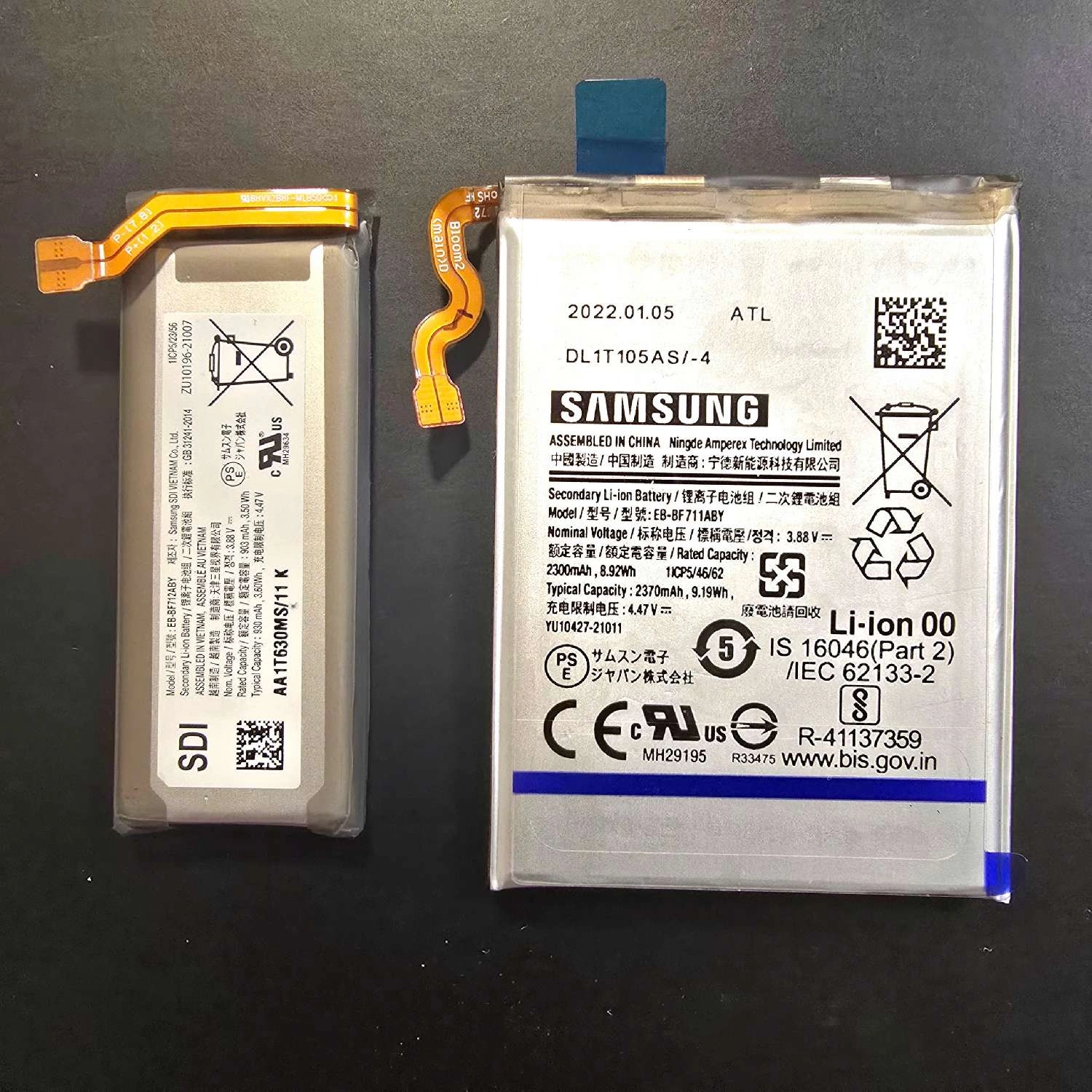 Thay pin Samsung Galaxy Z Flip 3 F711 F712 Chính Hãng