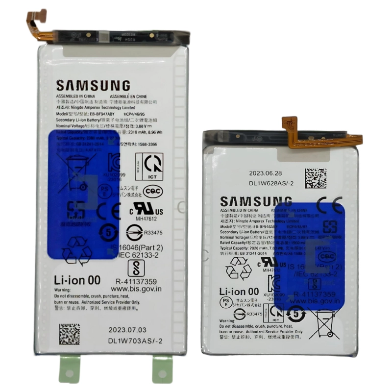 Thay pin Samsung Galaxy Z Fold 5 | EB-BF946ABY (2020mAh 7.83WWh) | EB-BF947ABY (2380mAh 9.23Wh)