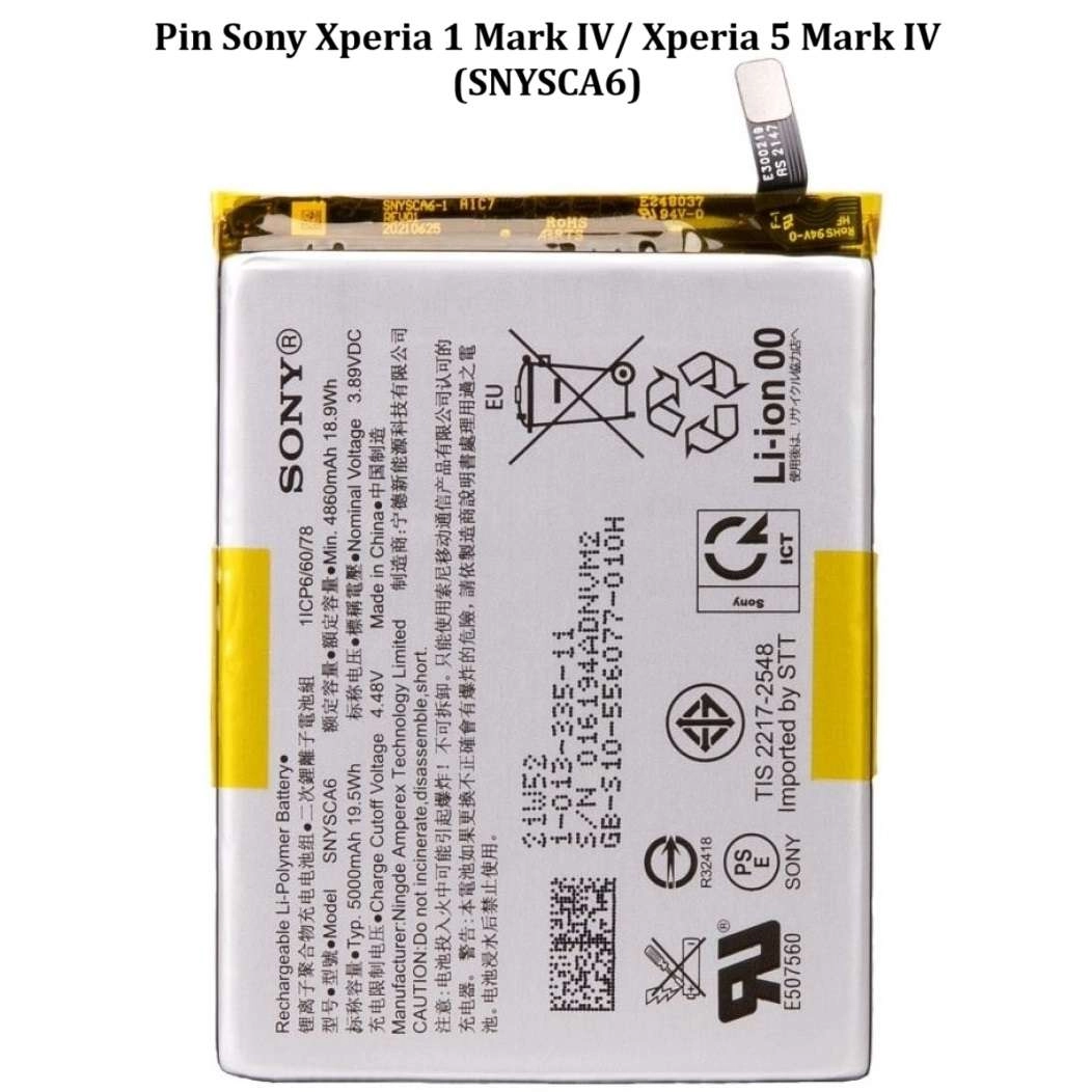 Thay Pin Sony Xperia 1 IV, Xperia 5 Mark 4 (SNYSCA6)