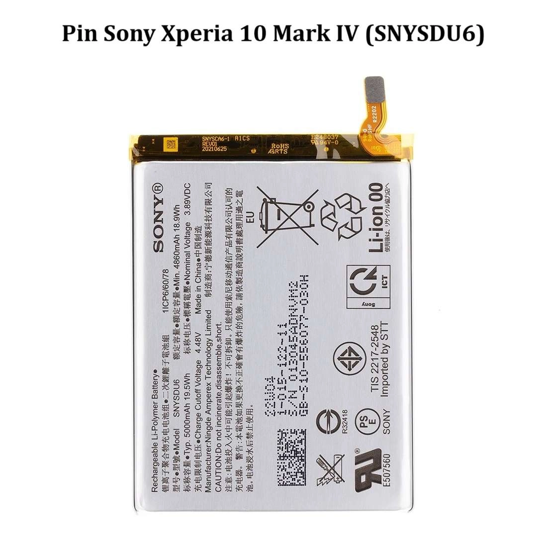 Thay Pin Sony Xperia 10 Mark 4 Chính Hãng