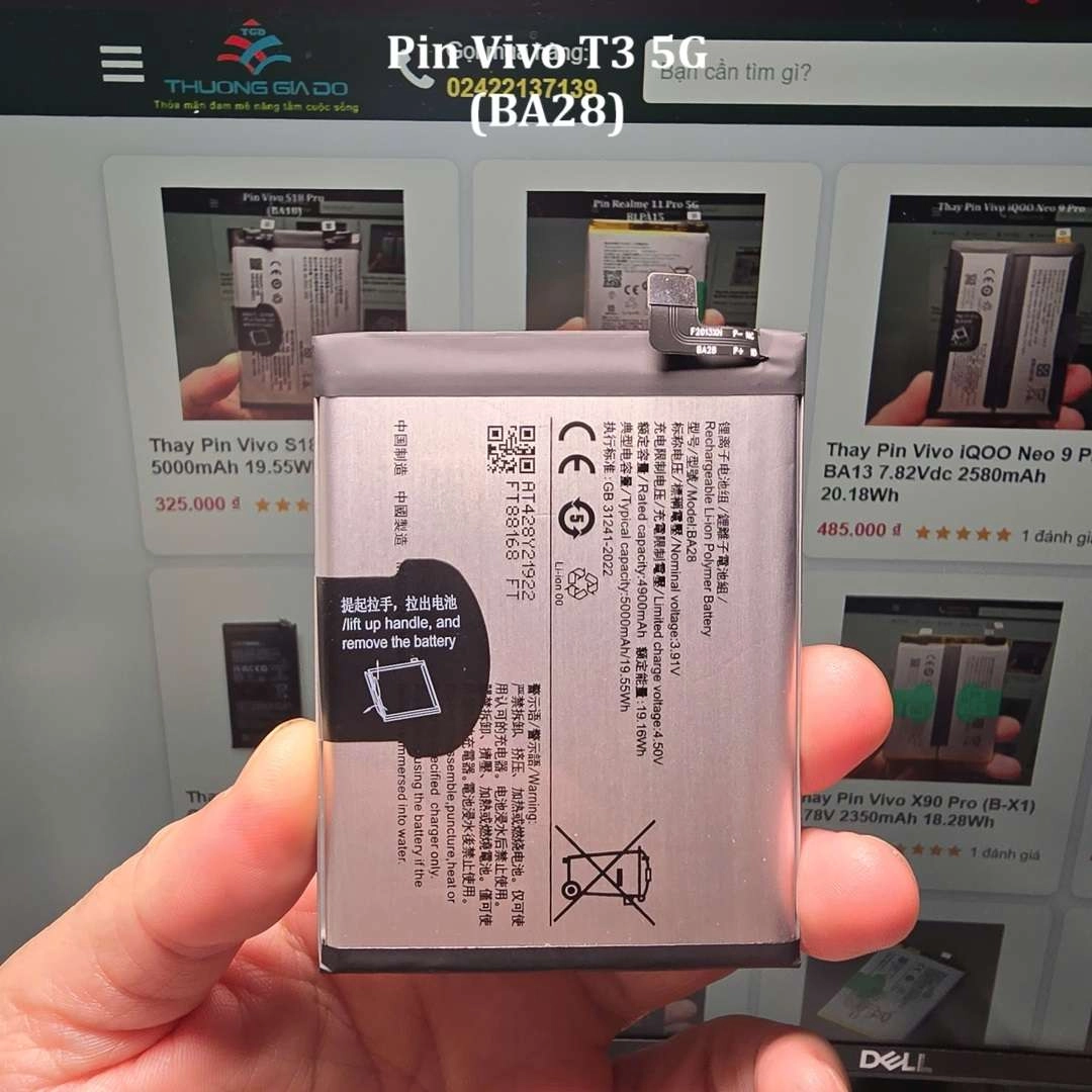 Pin Vivo T3 5G