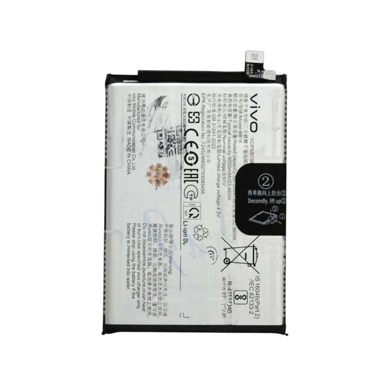 Thay pin Vivo T4 Lite 5G (BA16) chính hãng 6000mAh 23.46Wh