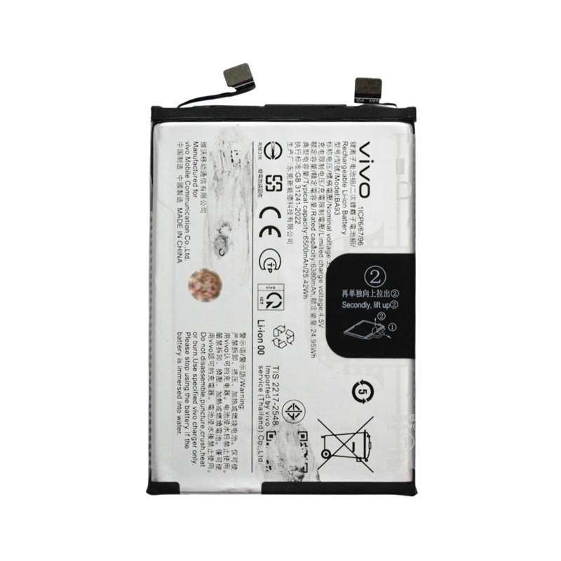 Thay pin Vivo V50 Lite 5G/ V2440 (BA93) 6500mAh 25.42Wh