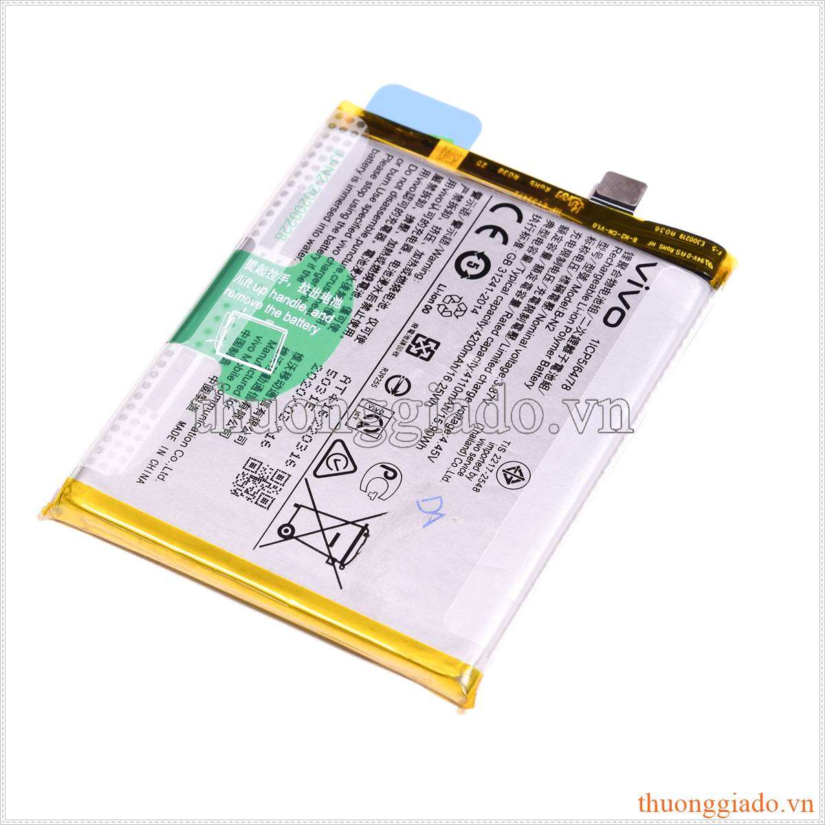 Thay pin VIVO Battery For X50Pro  X50Plus 5G (B-N2) 4200mAh 16.25Wh