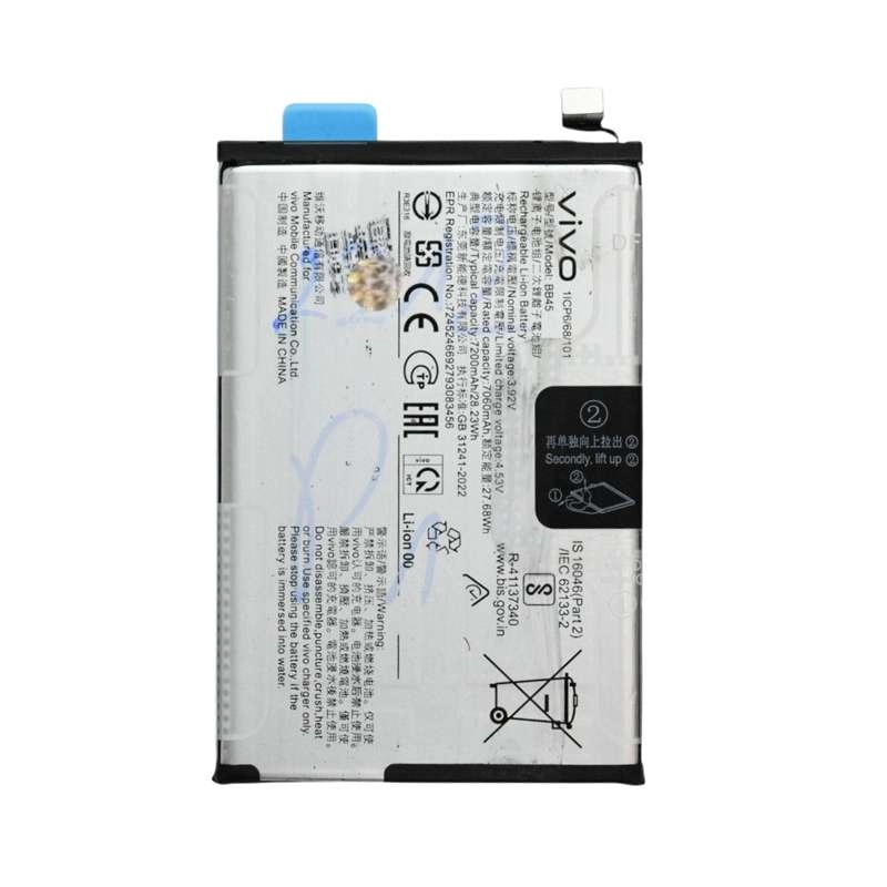Thay pin Vivo Y31d (BB45) chính hãng 7200mAh 28.23Wh