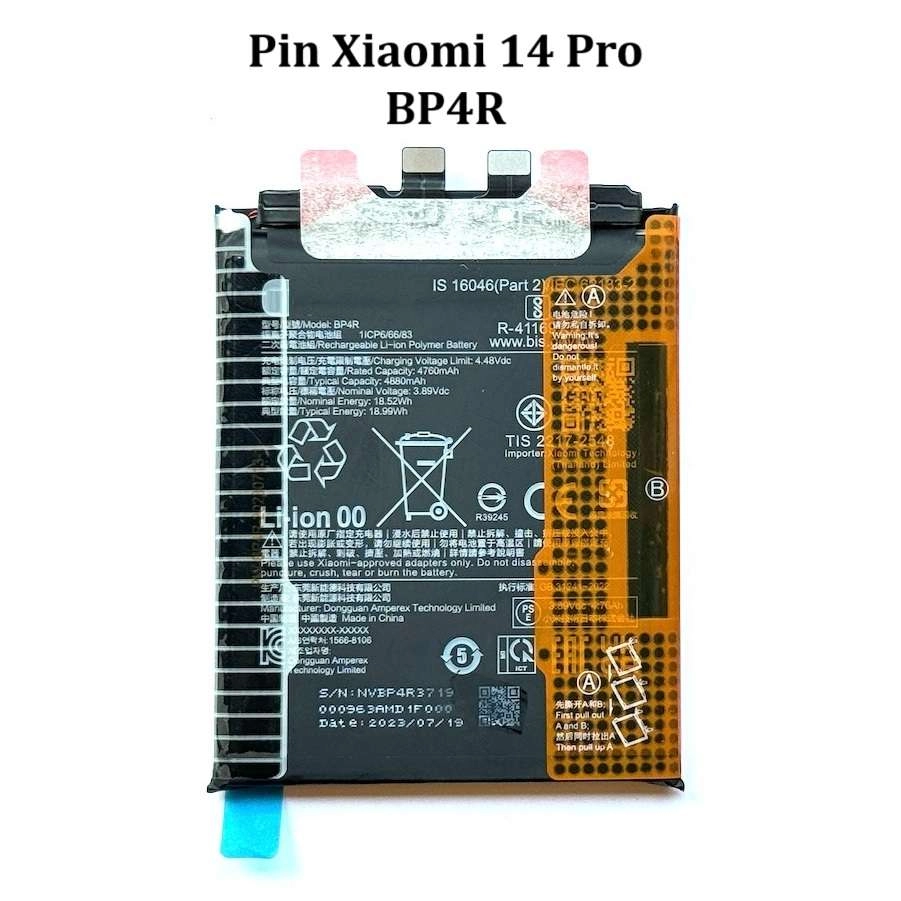 Thay Pin Xiaomi 14 Pro BP4R