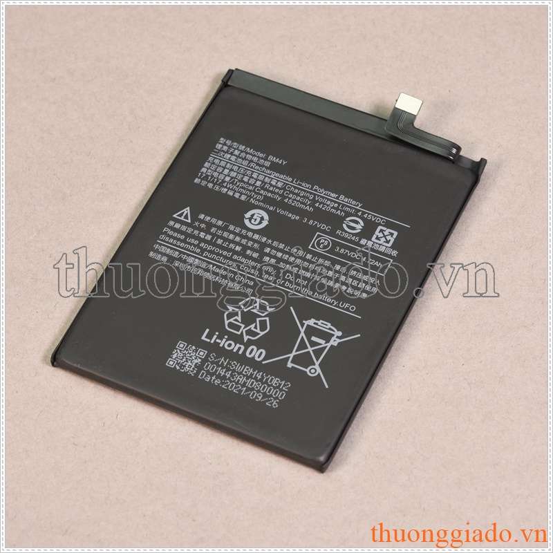 Thay pin Xiaomi Poco F3, Redmi K40, Redmi K40 Pro (BM4Y)