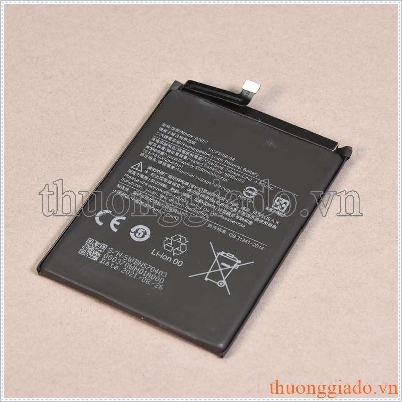 Thay pin Xiaomi Poco X3, Poco X3 Pro (BN57) 3.87V 5160mAh 19.9Wh Li-Lion Polymer Battery