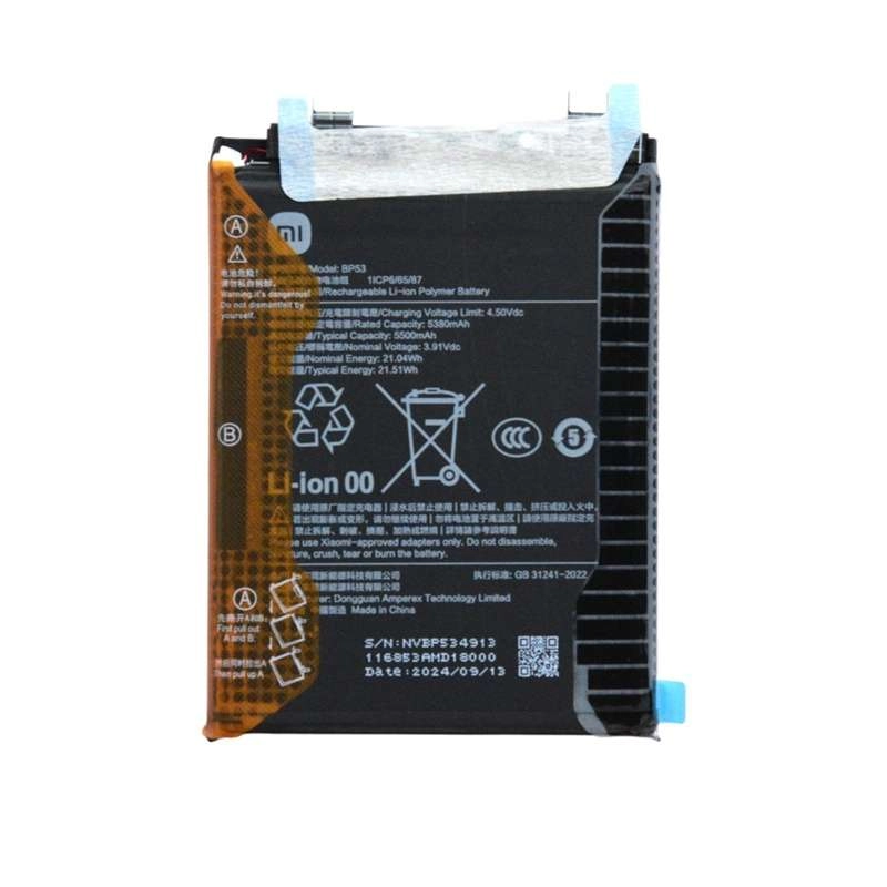 Thay Pin Xiaomi Redmi K70 Ultra (BP53) 5500mAh 21.51Wh