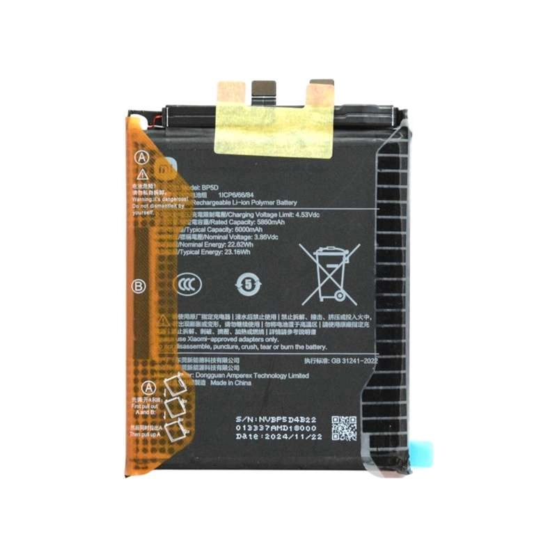 Thay Pin Xiaomi Redmi K80 Pro (BP5D) 6000mAh 23.16Wh