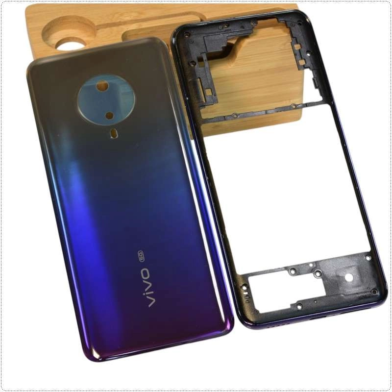 Thay vỏ ( nắp lưng ) Vivo S6 5G gồm vành viền   nắp lưng