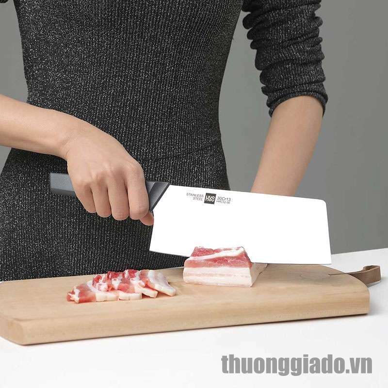 Bộ dao kéo nhà bếp Xiaomi Huohou HU0057, 6 chiếc, thép không gỉ, kèm chân đế