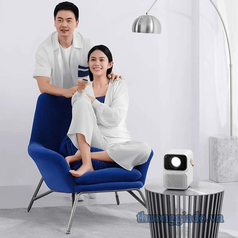 Máy chiếu Xiaomi Wanbo T6 Max (Full HD gốc 1080P với độ sáng cao 550 ANSI Lumens)