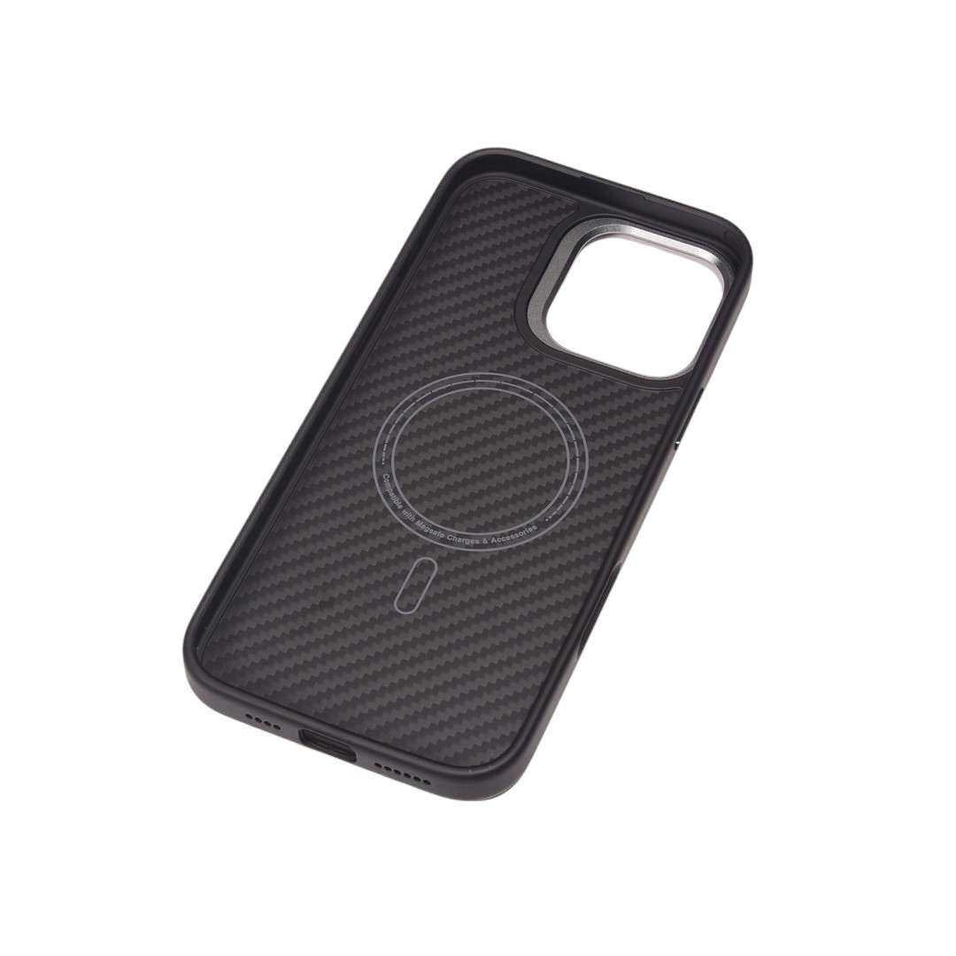 Ốp lưng sợi Aramid cho iPhone 16 Pro Max, 16 Pro  (ốp kín hết cả khung viền)