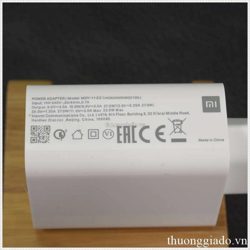 sạc xiaomi 33w