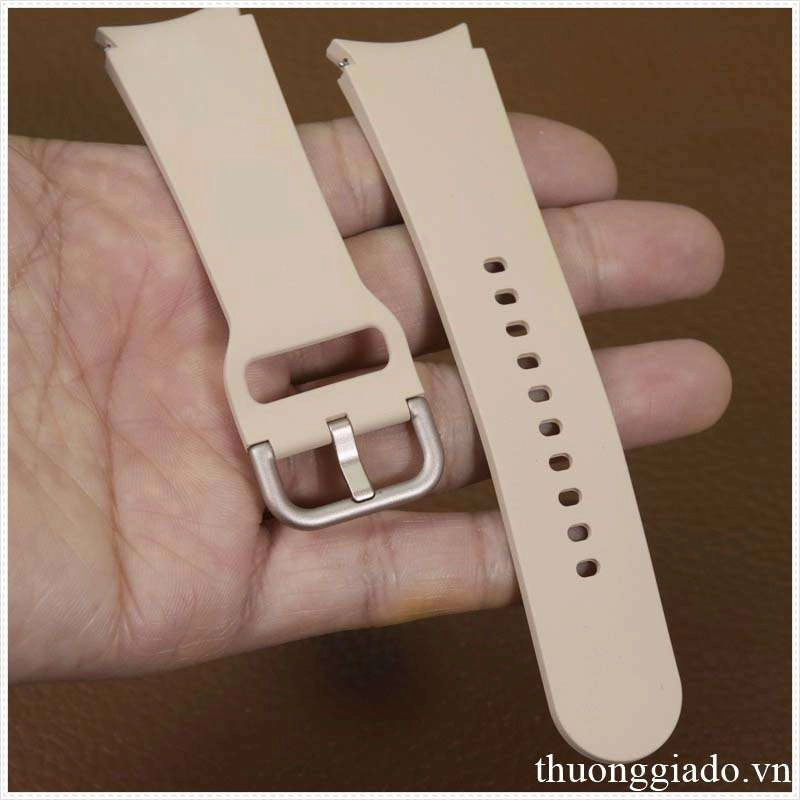 Dây đồng hồ Samsung Galaxy Watch 4 cao su fluoroelastomer chính hãng