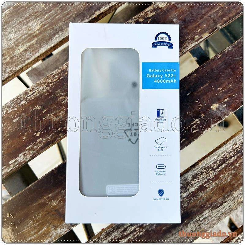 Pin sạc dự phòng kiêm ốp lưng Samsung S22 Plus