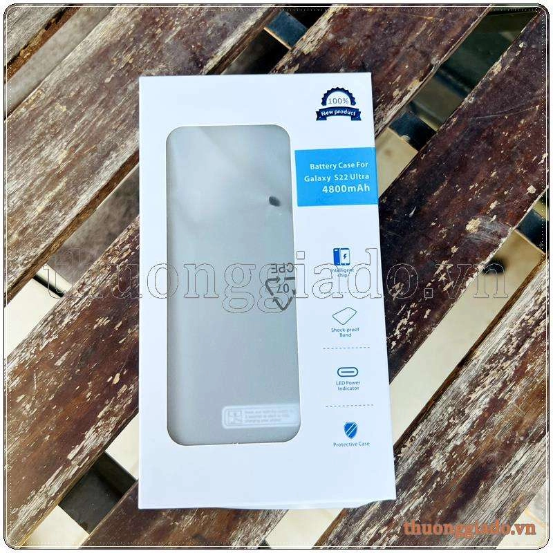 Pin sạc dự phòng kiêm ốp lưng Samsung S22 Ultra