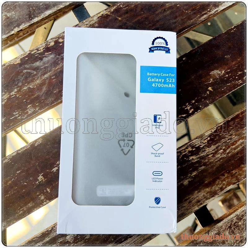 Pin sạc dự phòng kiêm ốp lưng Samsung S23