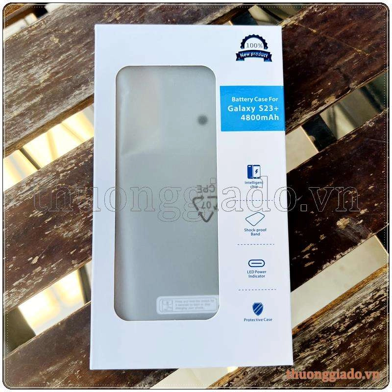 Pin sạc dự phòng kiêm ốp lưng Galaxy S23 Plus