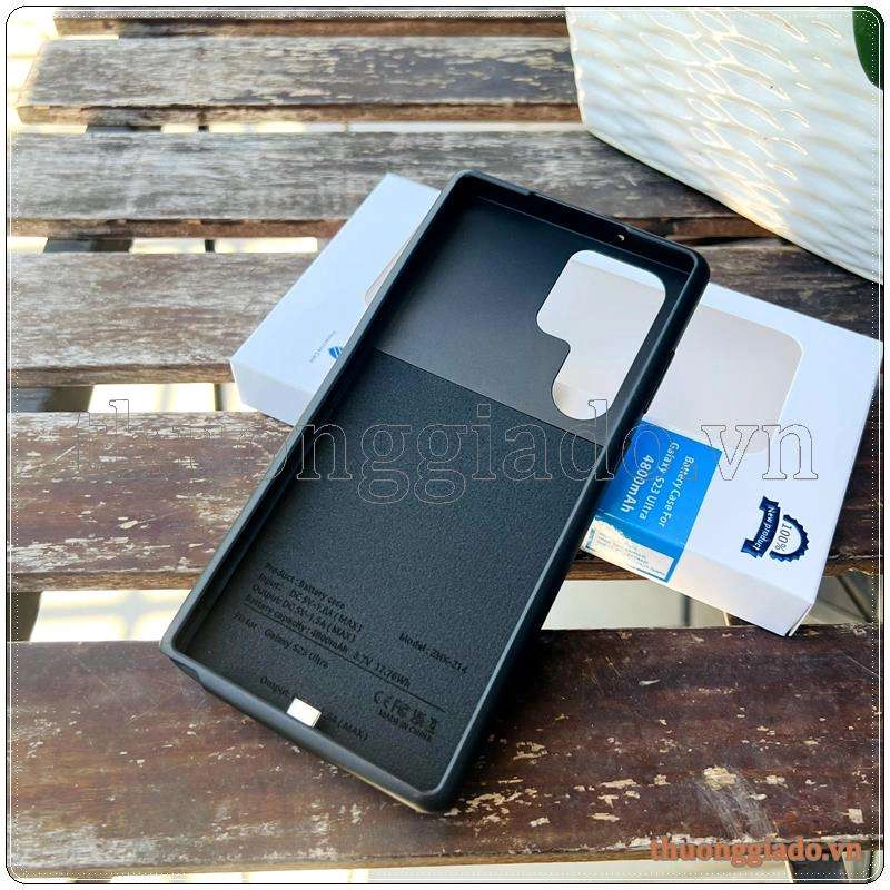 Pin sạc dự phòng kèm ốp lưng Samsung S23 Ultra