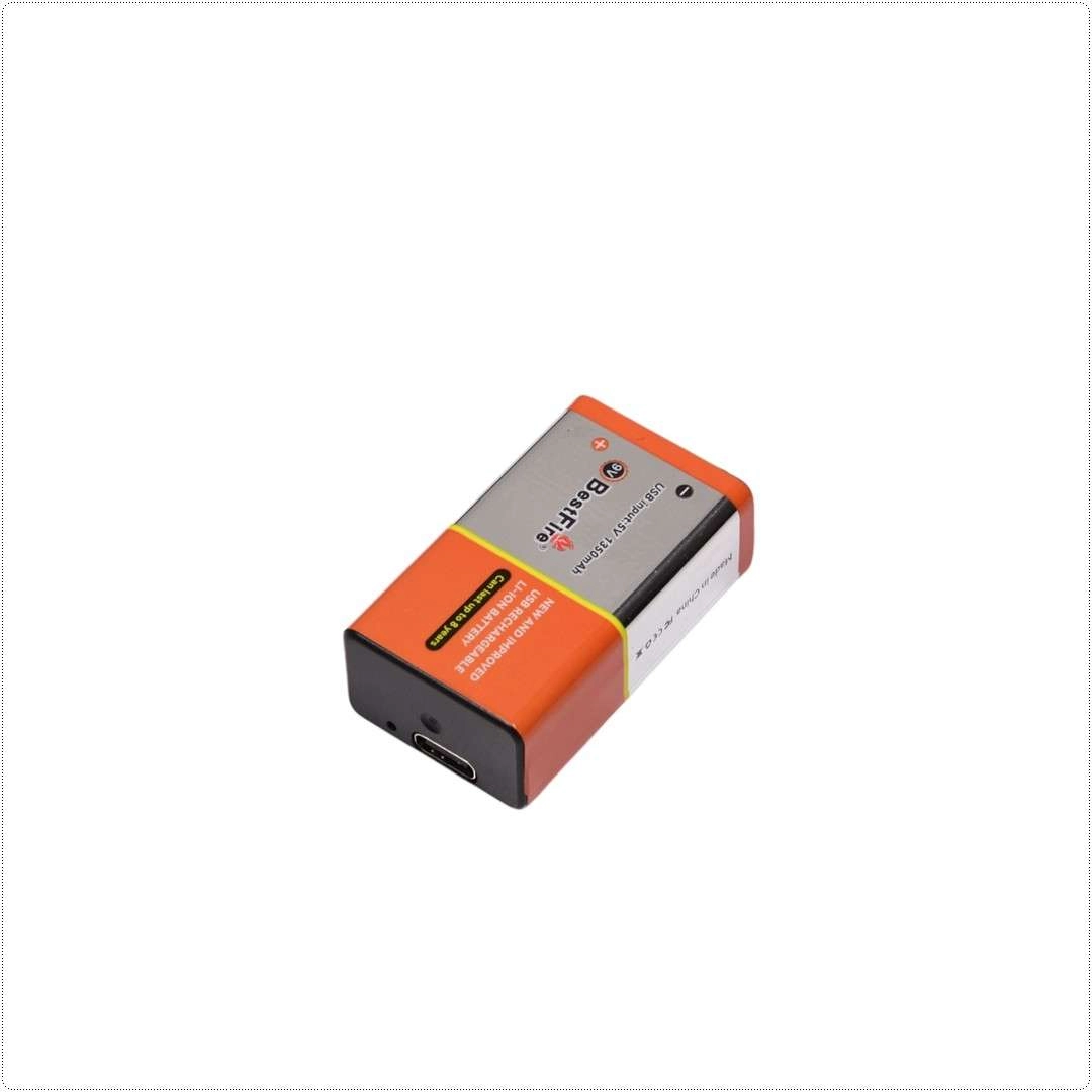 Pin sạc 9V BestFire 6750mWh (5V-1350mAh) tích hợp cổng sạc type-c Pin sạc 9V BestFire 6750mWh (5V-1350mAh) tích hợp cổng sạc type-c