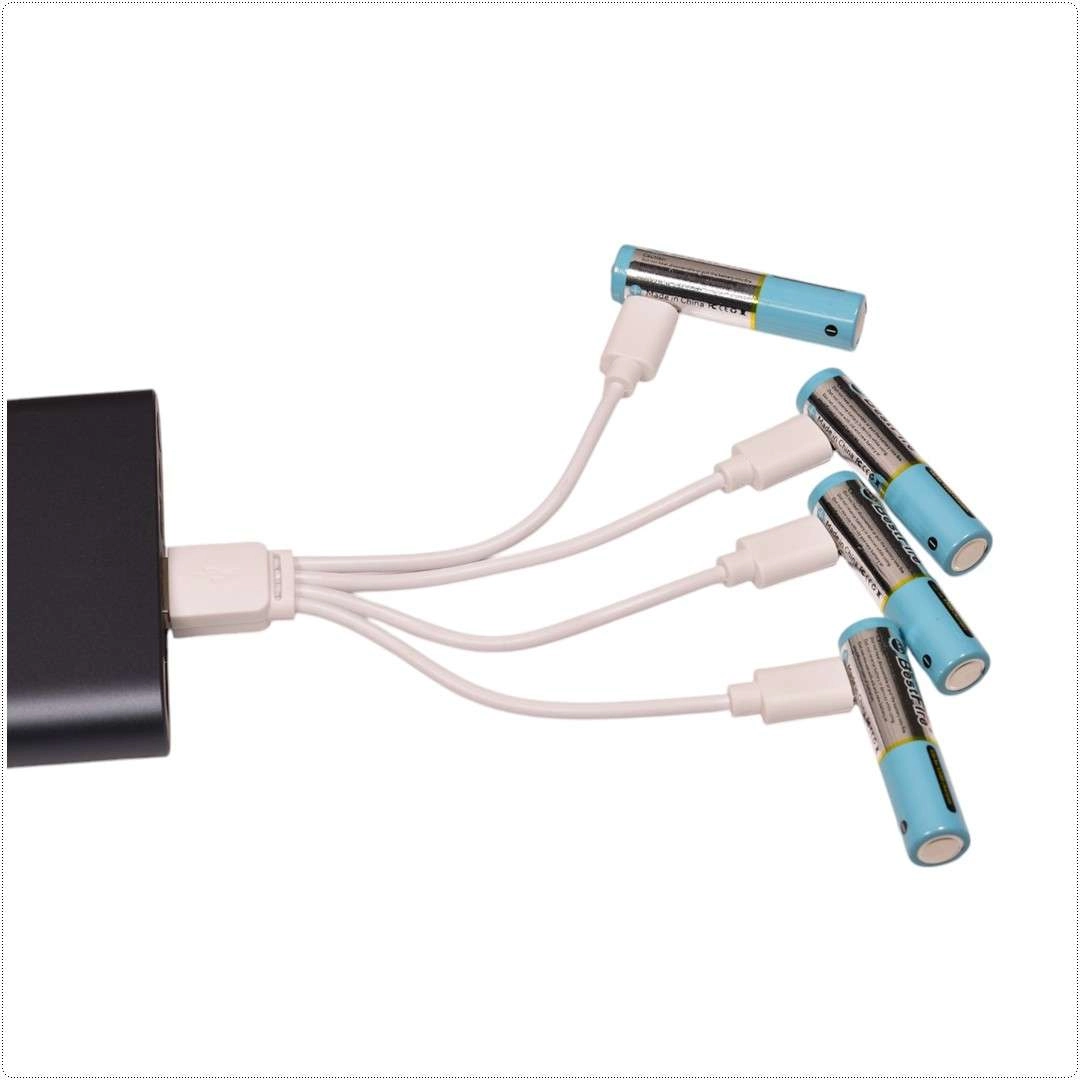 Bộ 2 viên / 4 viên pin sạc AAA 1.5V BestFire 1100mWh 700mAh cổng sạc type-c