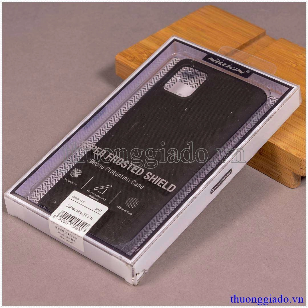 Ốp lưng Samsung Galaxy Note 10 Lite (Ốp nhựa cứng, hiệu Nillkin)