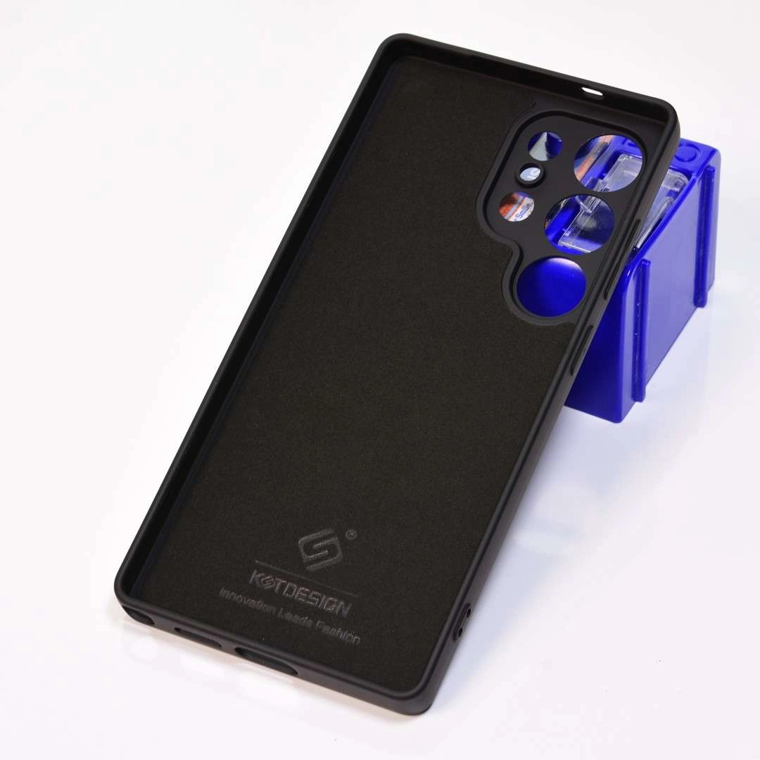 Ốp lưng dẻo màu đen cho Samsung Galaxy S25 Ultra, Galaxy S25 Plus, Galaxy S25 hiệu KST DESIGN