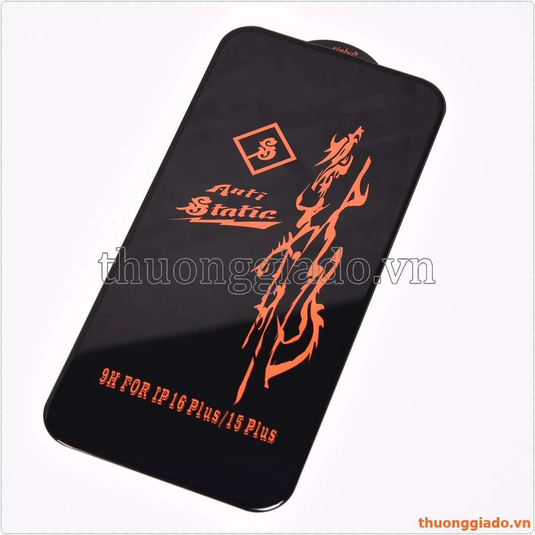 Miếng dán kính cường lực iPhone 16 Pro Max, iPhone 16 Pro, iPhone 16 Plus, iPhone 16 (hiệu Rinbo, trong suốt, full màn, 9H) Miếng dán kính cường lực iPhone 16 Pro Max, iPhone 16 Pro, iPhone 16 Plus, iPhone 16 (hiệu Rinbo, trong suốt, full màn, 9H)