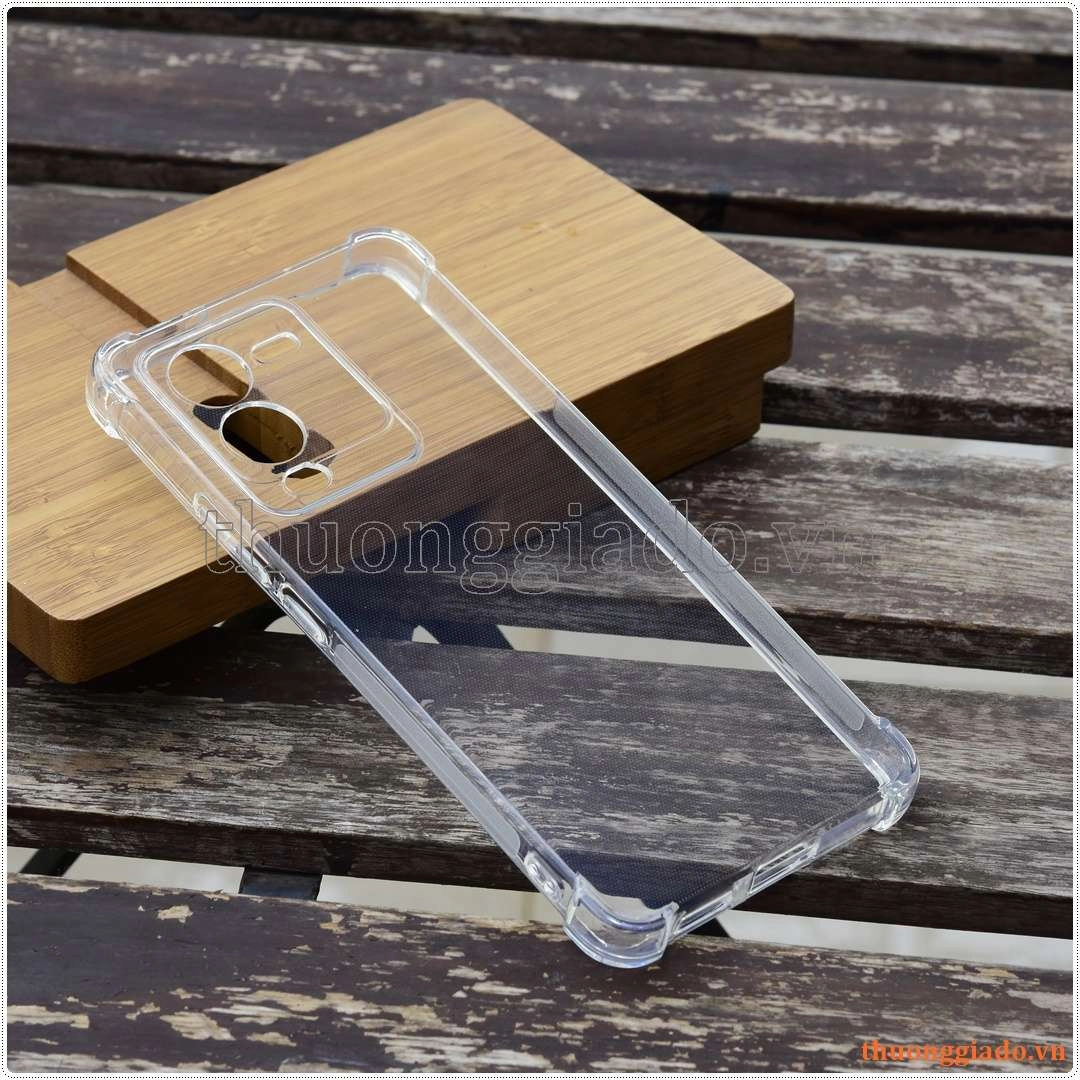 Ốp lưng dẻo trong suốt Vivo S15 (5G), tăng cường chống sốc 4 góc Ốp lưng dẻo trong suốt Vivo S15 (5G), tăng cường chống sốc 4 góc