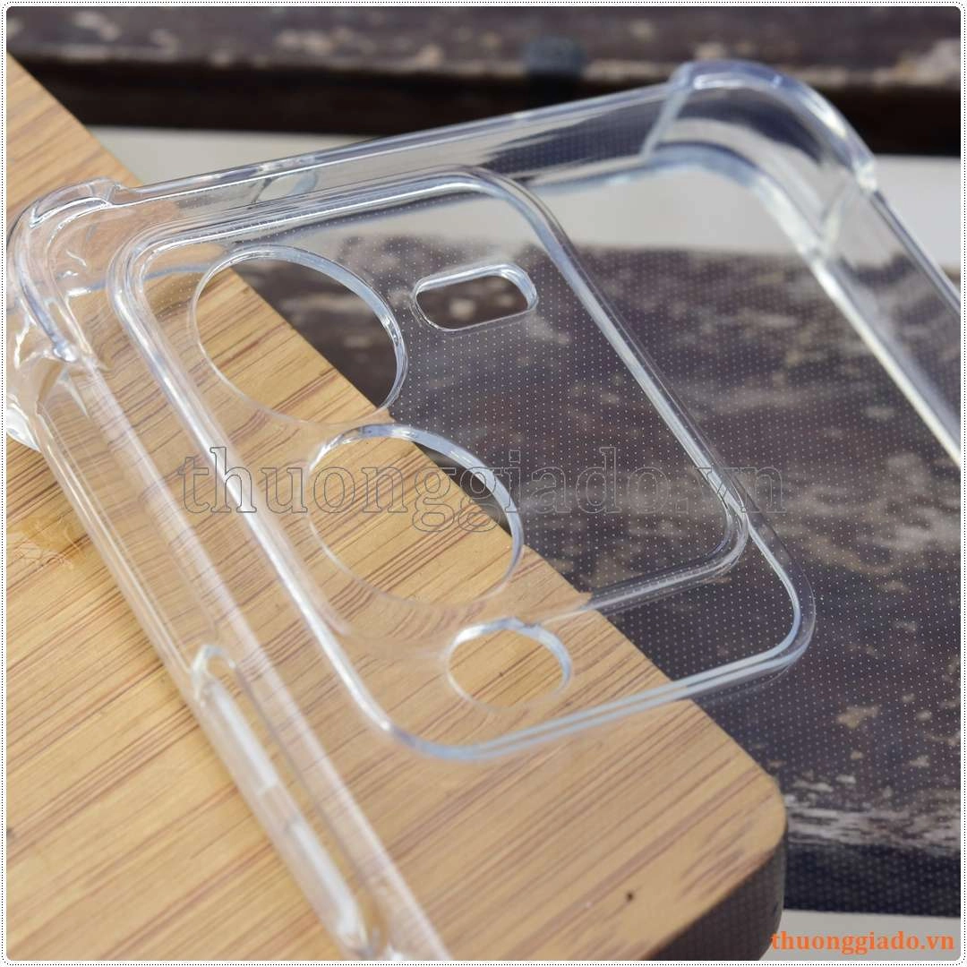 Ốp lưng dẻo trong suốt Vivo S15 (5G), tăng cường chống sốc 4 góc Ốp lưng dẻo trong suốt Vivo S15 (5G), tăng cường chống sốc 4 góc