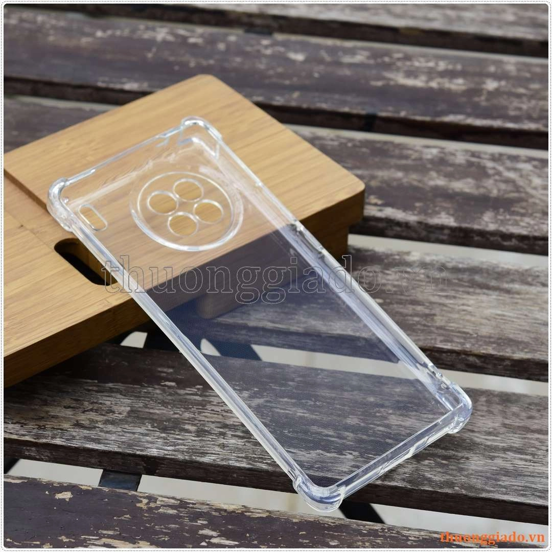 Ốp lưng dẻo trong suốt Vivo X90s, tăng cường chống sốc 4 góc