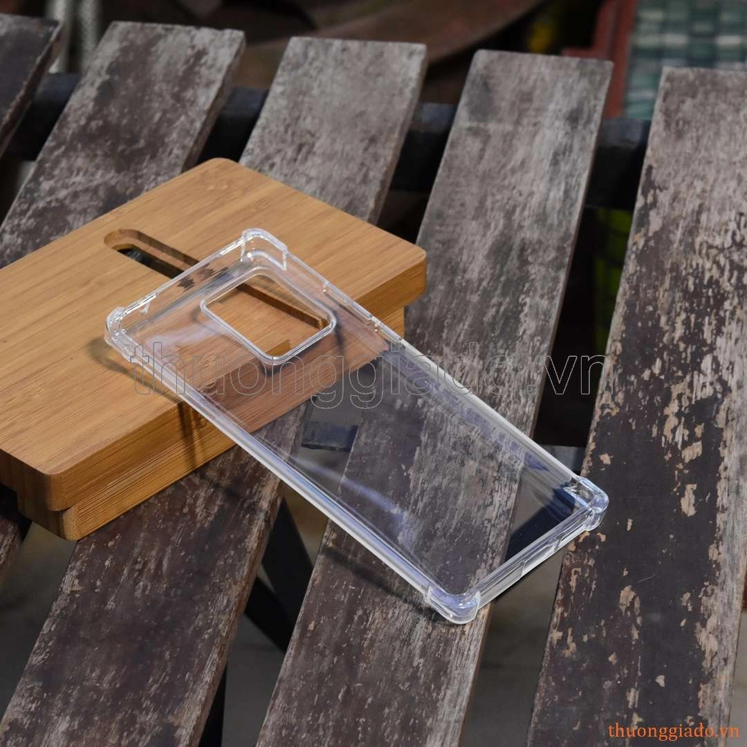 Ốp lưng dẻo trong suốt Motorola Moto X30 Pro, tăng cường chống sốc 4 góc