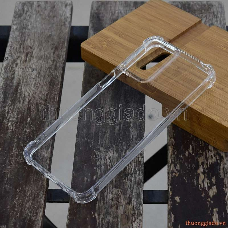 Ốp lưng dẻo trong suốt Motorola Moto G Play (4G) 2024, tăng cường chống sốc 4 góc