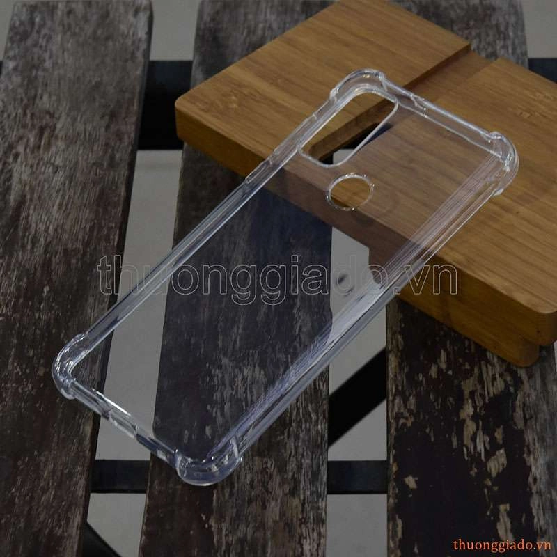 Ốp lưng dẻo trong suốt Motorola G Pure, tăng cường chống sốc 4 góc