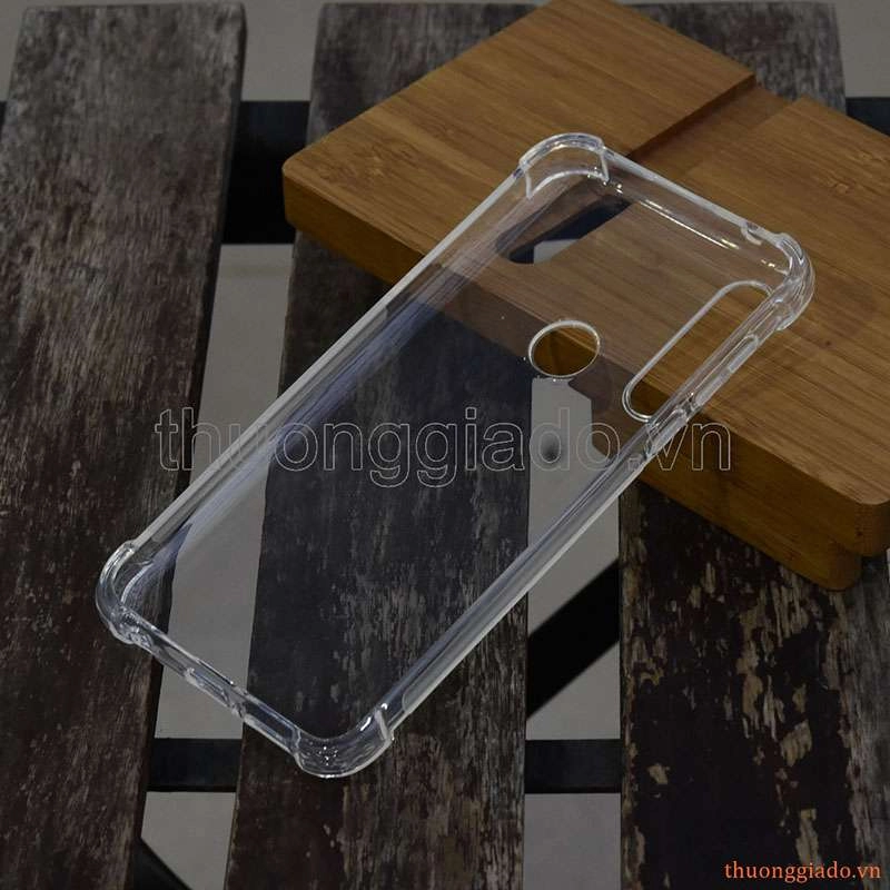 Ốp lưng dẻo trong suốt Motorola Moto G Power, tăng cường chống sốc 4 góc