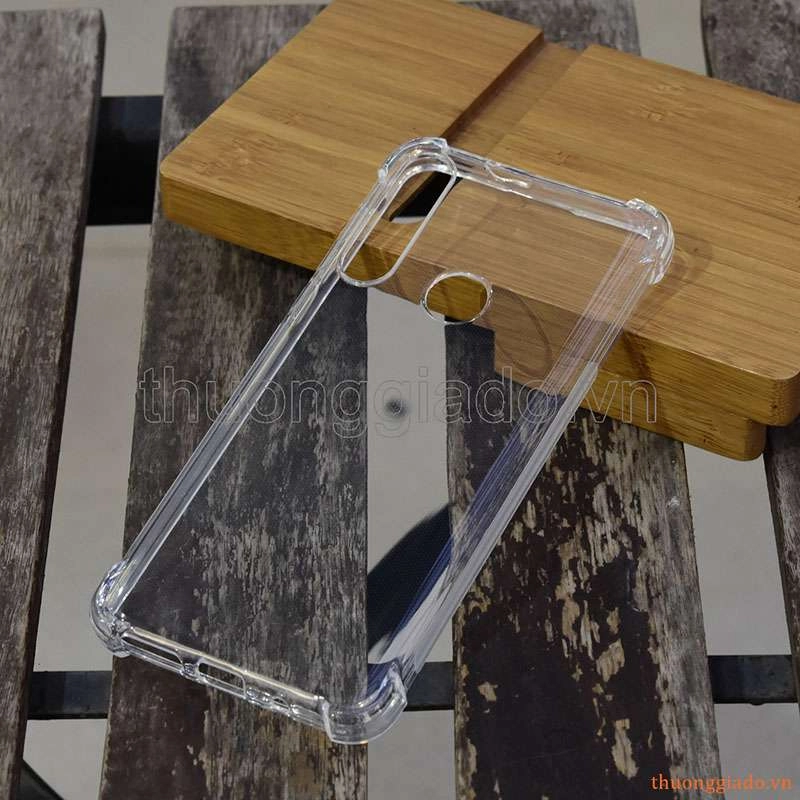 Ốp lưng dẻo trong suốt Motorola Moto G Fast, tăng cường chống sốc 4 góc