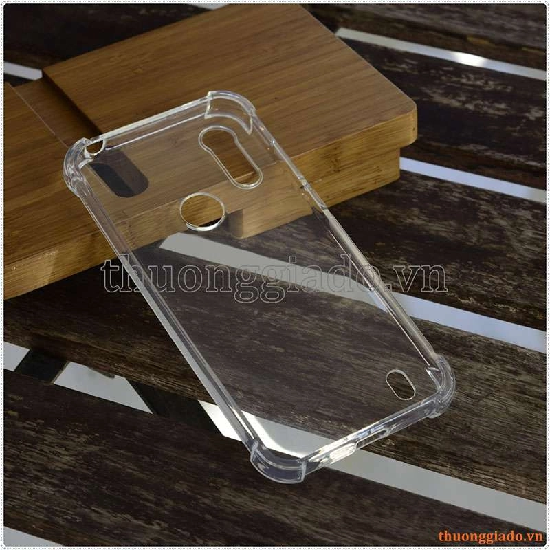Ốp lưng dẻo trong suốt Motorola Moto E6s (2020), chống sốc 4 góc Ốp lưng dẻo trong suốt Motorola Moto E6s (2020), chống sốc 4 góc
