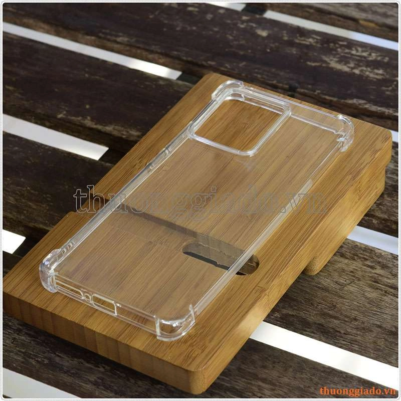 Ốp lưng dẻo trong suốt Motorola Edge 40 (5G), chống sốc 4 góc