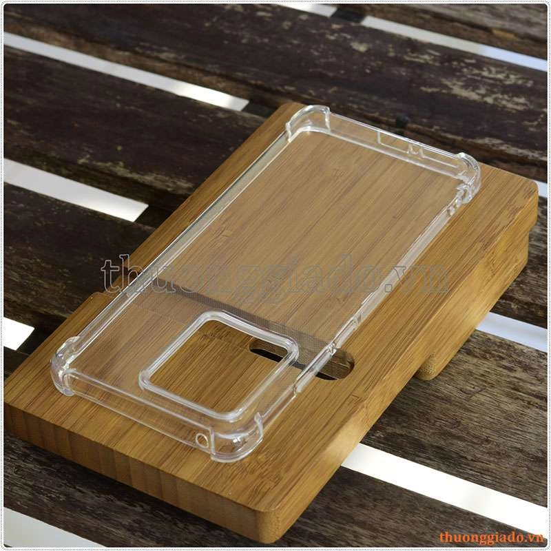 Ốp lưng dẻo trong suốt Motorola Edge 40 (5G), chống sốc 4 góc