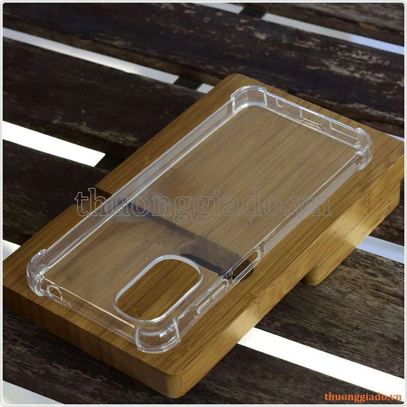 Ốp lưng dẻo trong suốt Motorola Moto G22 (4G), chống sốc 4 góc