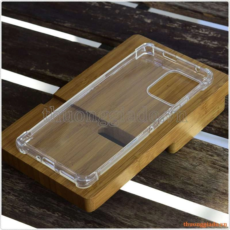 Ốp lưng dẻo trong suốt Motorola Moto X40 5G, tăng cường chống sốc 4 góc