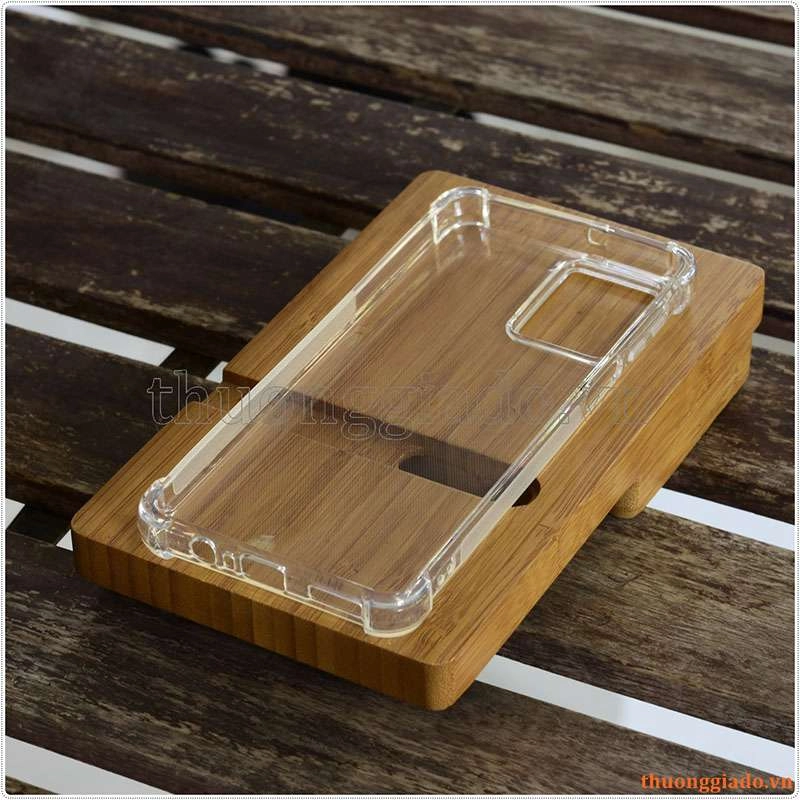 Ốp lưng dẻo trong suốt Motorola Moto G54 (5G), chống sốc 4 góc