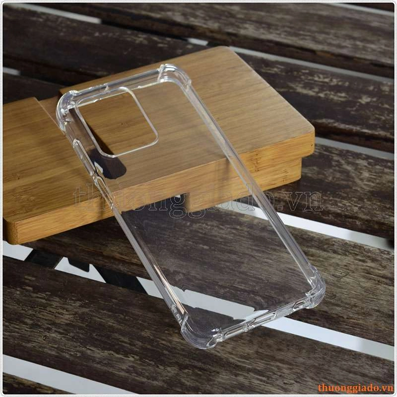 Ốp lưng dẻo trong suốt Motorola Moto G Stylus 4G (2023), chống sốc 4 góc