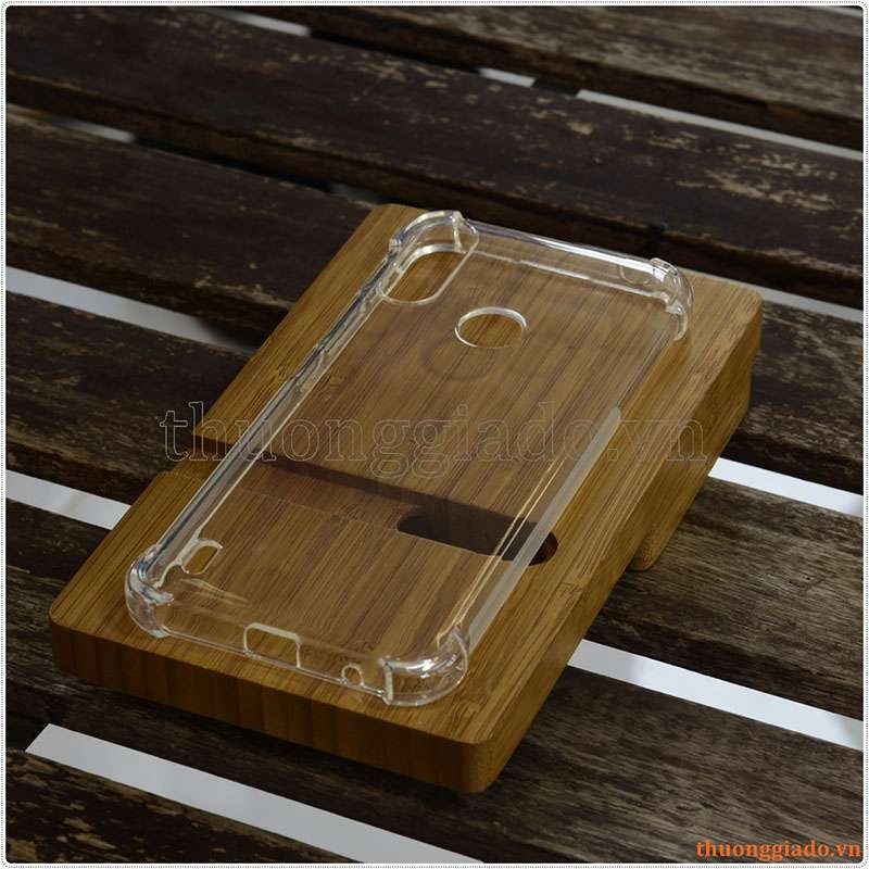 Ốp lưng dẻo trong suốt Motorola Moto E7 Power, chống sốc 4 góc