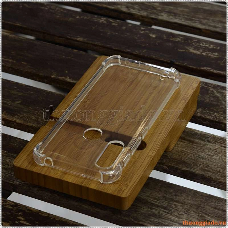 Ốp lưng dẻo trong suốt Motorola Moto E7 Power, chống sốc 4 góc